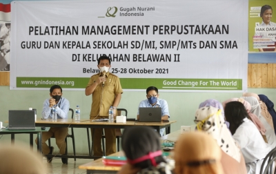 Kadis Perpustakaan Medan Dukung Kolaborasi GNI-Perpustakaan UMSU Tingkatkan Literasi