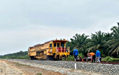 KAI Divre I SU Lakukan Antisipasi Agar Perjalanan KA Selamat dan Lancar