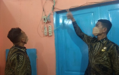 Direksi PUD Pasar Medan Sidak Aliran Listrik di Pasar Petisah