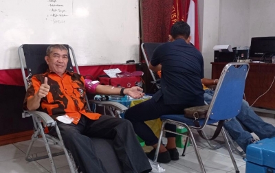 Pemuda Pancasila Aceh Aksi Donor Darah, Terkumpul 44 Kantong