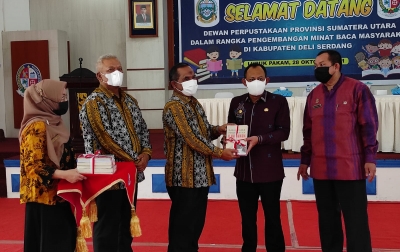 Dewan Perpustakaan Sumut Kunjungan Kerja ke Deliserdang