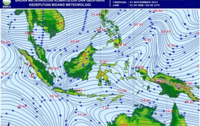 Waspadai Potensi Cuaca Ekstrim Sepekan Kedepan