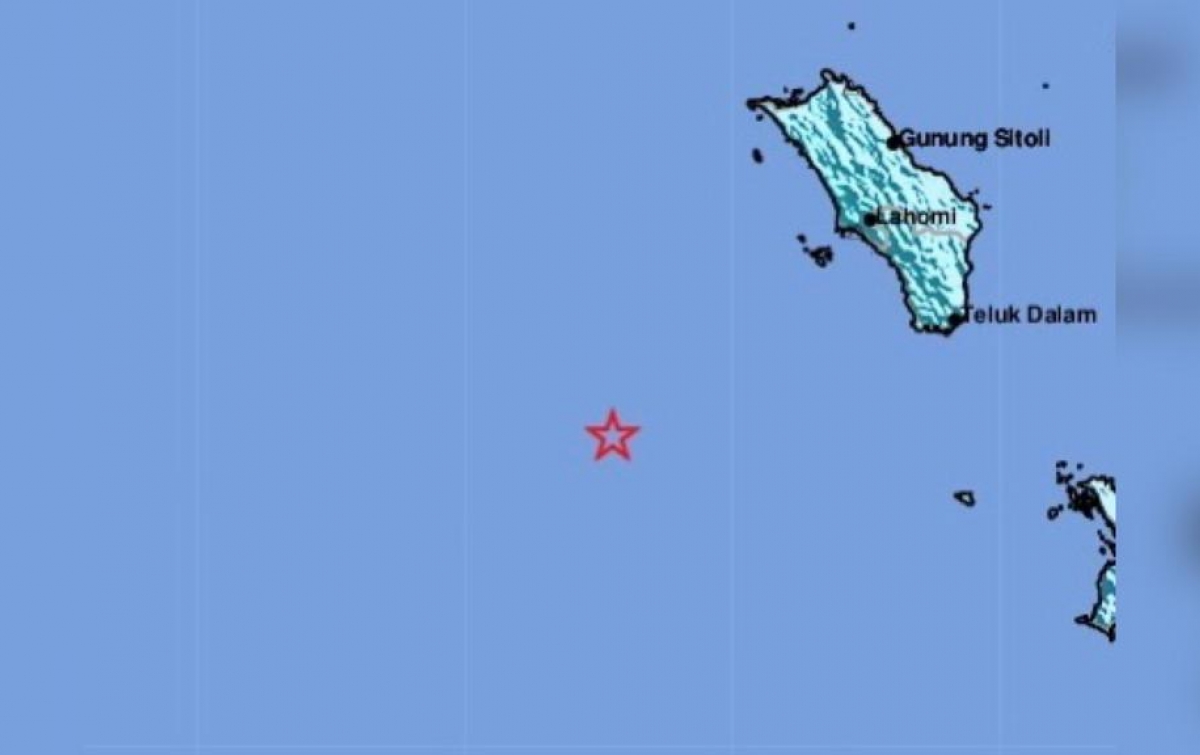 Gempa Magnitudo 6,2 Guncang Nias dan Mentawai, Tidak Berpotensi Tsunami