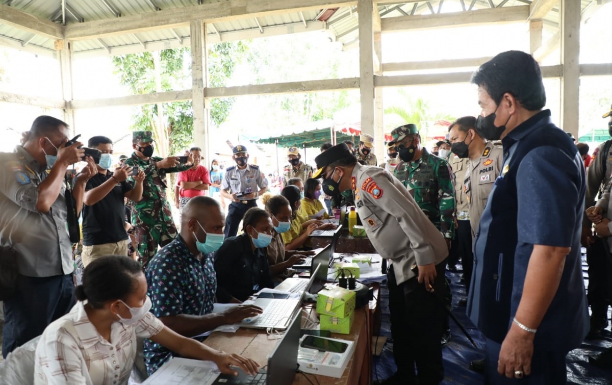 Panca dan Hasanuddin Ingin Percepat Vaksinasi Covid-19 di Nias Barat