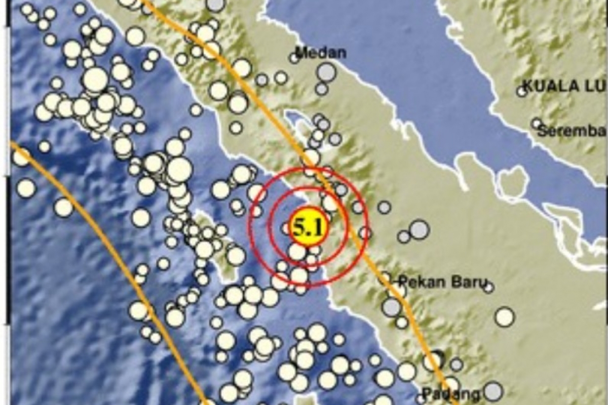 Gempa Bumi Tektonik Guncang Tapanuli Selatan