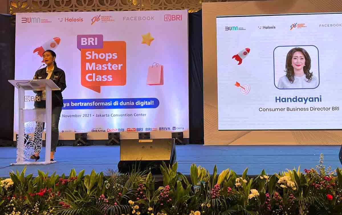 Kolaborasi Dengan Halosis Dan Facebook, BRI Dorong Mitra Merchant Go Digital