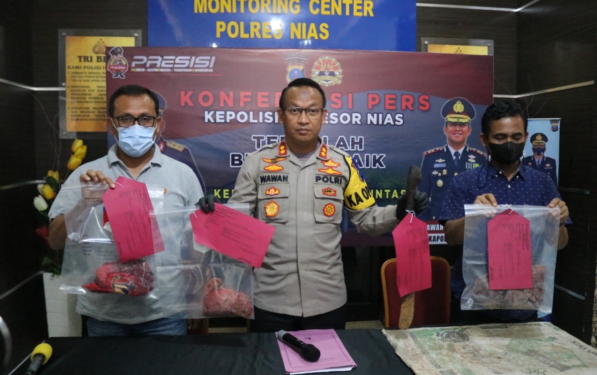 Sadis, Seorang Ayah di Gunung Sitoli Tega Bunuh Anak Kandung