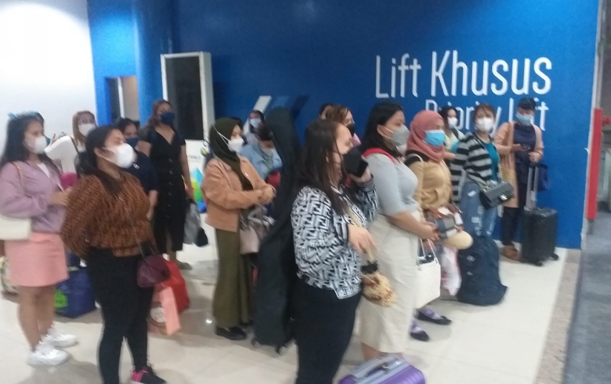 38 Pekerja Migran Indonesia Dipulangkan dari Malaysia