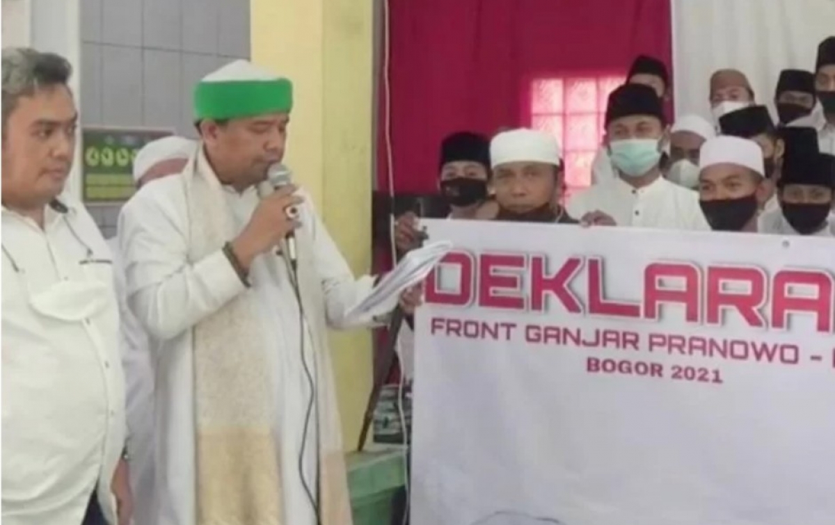 Santri di Bogor Deklarasi Dukung Ganjar Pranowo-Puan Maharani