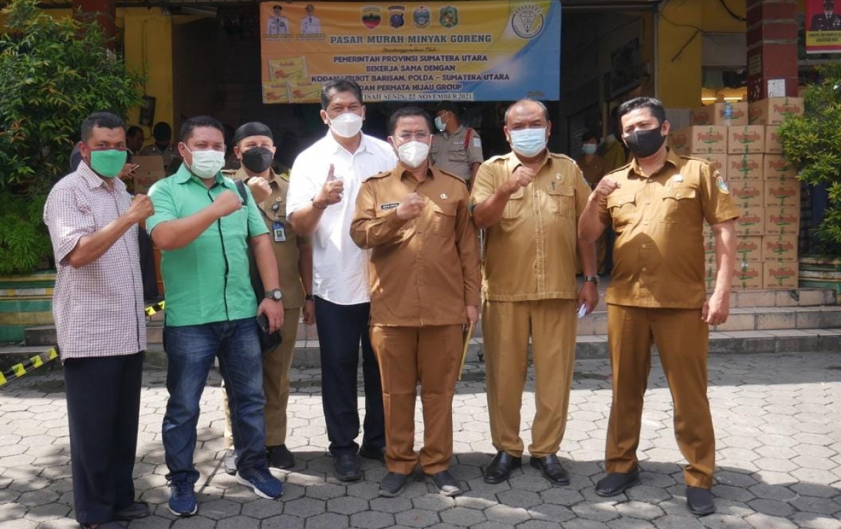 Aspan Sopian Apresiasi Kepedulian PHG Atas Penyelenggaraan Pasar Murah