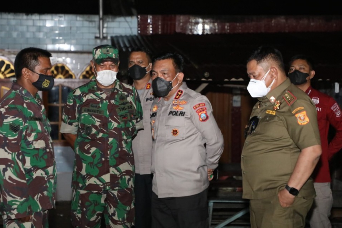 Kapolda Sumut Tinjau Pilkades di Desa Bertungen Julu yang Sempat Ricuh