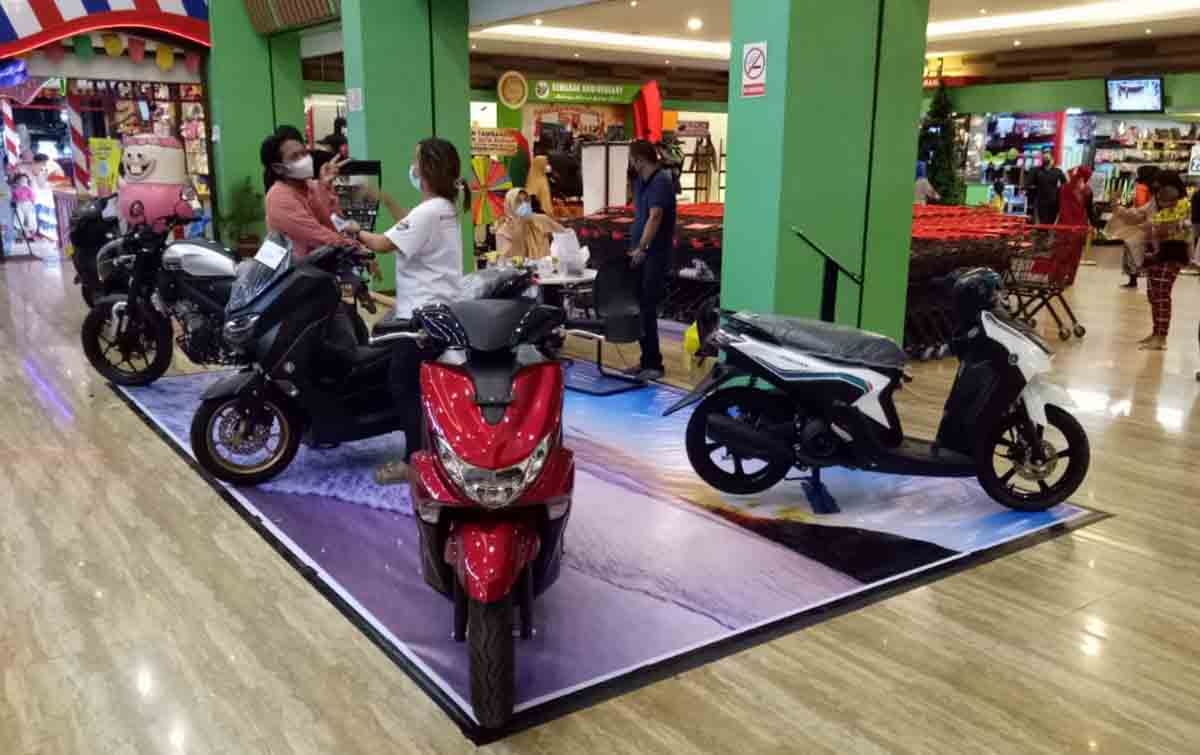 Alfa Scorpii Pameran di Irian Supermarket, Ada Promo Spesial Yamaha Gear