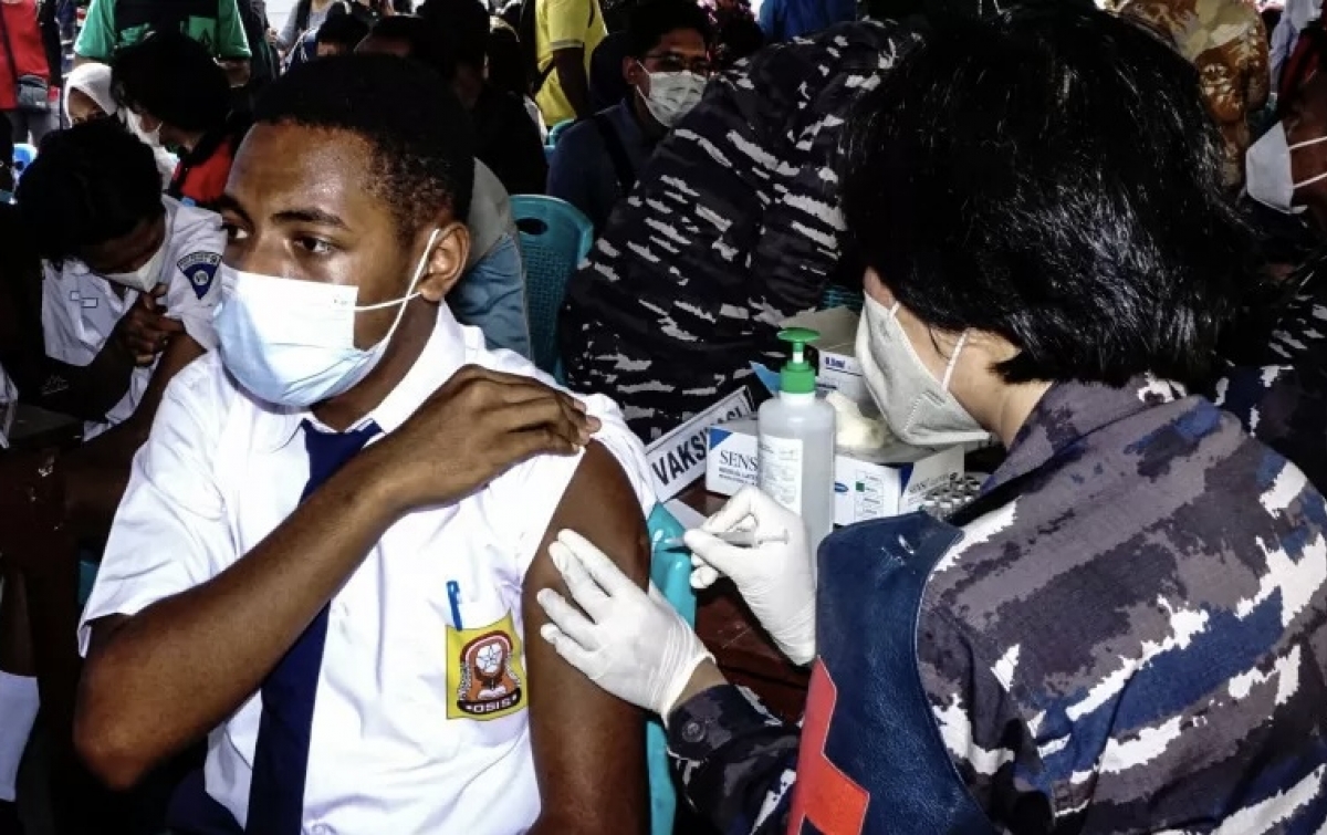 94.755.660 Orang di Indonesia Sudah Vaksinasi Covid-19 Dosis Lengkap