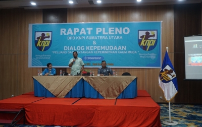 Rahudman: KNPI Sumut Harus Berada di Tengah Rakyat dan Pemerintah