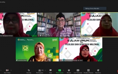 Kuliah Umum Sastra Indonesia USU: Filologi dan Generasi Milenial