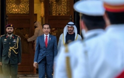 Tiba di Abu Dhabi, Jokowi Bertemu Putra Mahkota