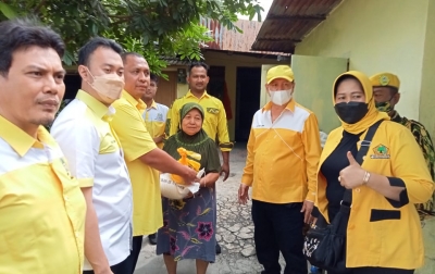HUT ke-57 Partai Golkar, Bakti Sosial Dilakukan di Medan Timur