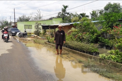 Lahan Tergenang Banjir, Petani Bunga Berharap Kepedulian Pemerintah