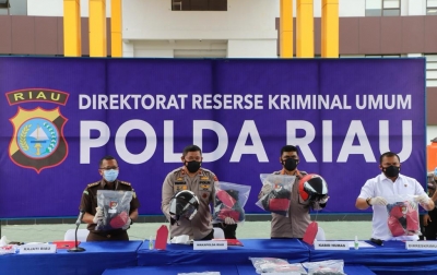 Jantanras Polda Riau Bekuk 9 Jambret