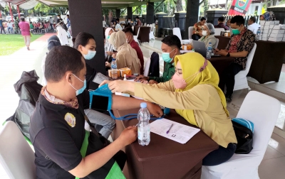 BPJamsostek dan Kodim 0201/Medan Kembali Gelar Vaksinasi Massal Dosis II