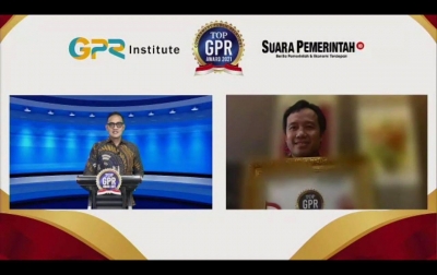 Kemenparekraf Raih Penghargaan TOP GPR Award 2021