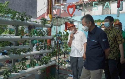 Rudi Jadi Pahlawan Kembangkan Kampung Sayur Cempoko