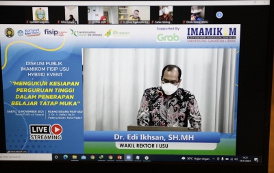 Tanggapi Kesiapan USU Lakukan PTM, Musa Rajekshah: Pastikan Semua Sesuai SOP