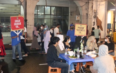 Kesawan City Walk Dibuka Lagi dengan Konsep Food Court