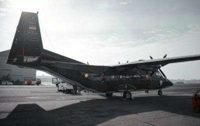 Cegah Hujan, Pesawat Casa TNI AU Tabur 3 Ton Garam di Sirkuit Mandalika