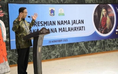 Laksamana Malahayati Jadi Nama Jalan di Jakarta