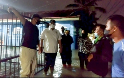 Bobby Nasution Tinjau Banjir di Medan Selayang