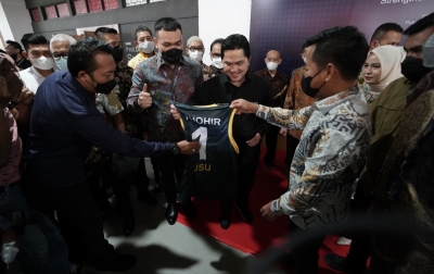 Mahasiswa USU Bangga Kampusnya Didatangi Menteri BUMN Erick Thohir