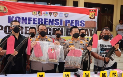 4 DPO Penembakan Pos Polisi Aceh Barat Menyerahkan Diri
