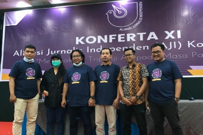 Christison-Jefri Pimpin AJI Medan Periode 2021-2024