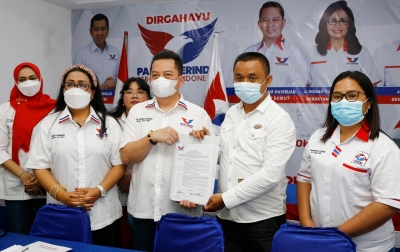 Jelang Verifikasi Parpol, Sejumlah DPD Perindo Dilantik