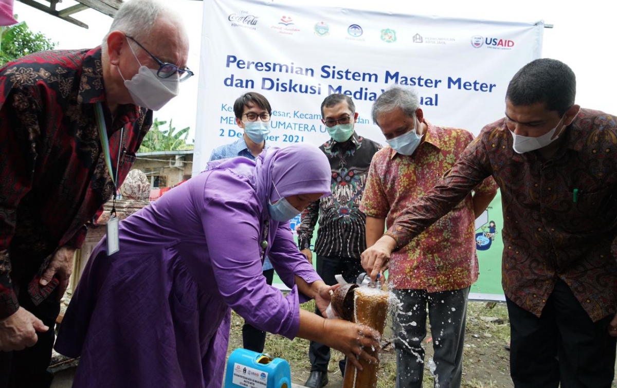 Program Master Meter Perluas Akses Layanan Air Minum dan Sanitasi Masyarakat