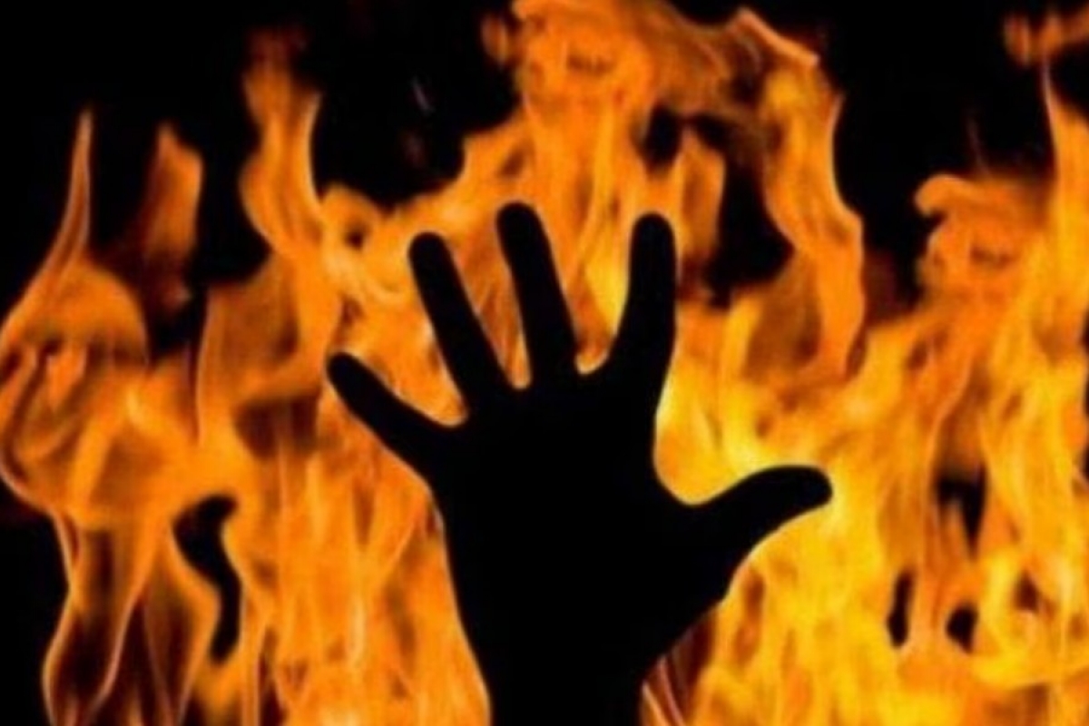 Kebakaran di Tanjung Morawa, Seorang Anak Alami Luka Bakar