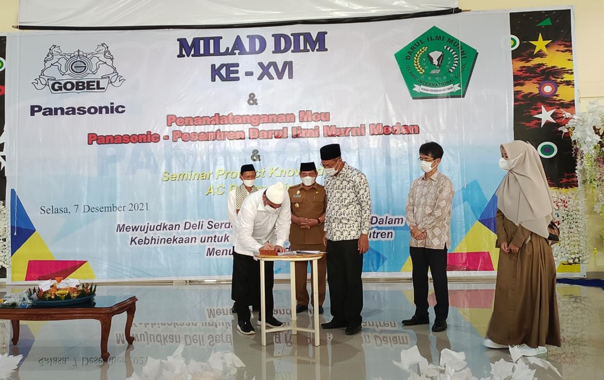 Darul Ilmi Murni dan Panasonic Teken Kerjasama