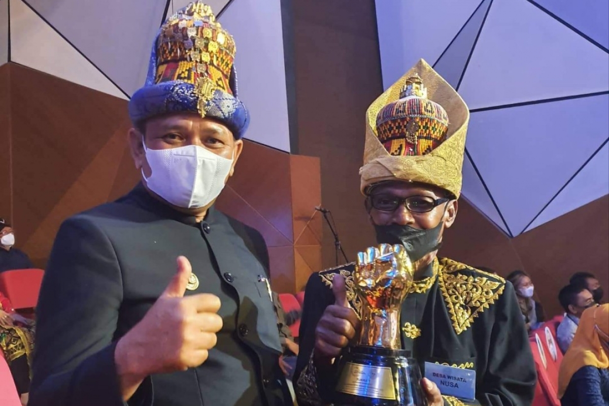 Gampong Nusa Aceh Besar Raih Juara Satu Anugerah Desa Wisata Indonesia 2021