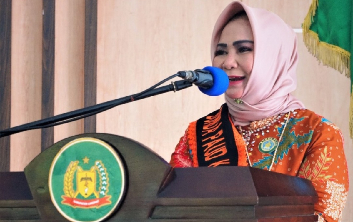 Tiorita Lantik dan Kukuhkan Pokja Bunda PAUD Langkat