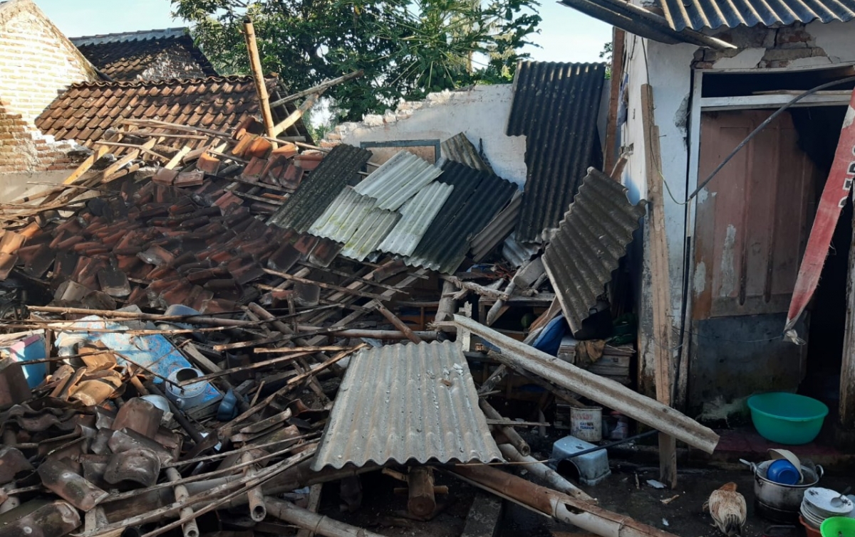 Gempa Magnitudo 5,1 Dirasakan Kuat di Jember, 1 Rumah Rusak Berat