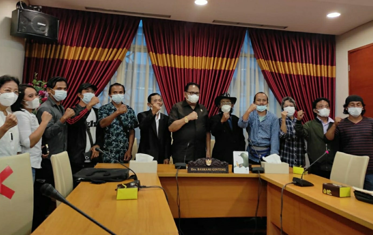 Lahan Diklaim KLHK, Warga Sipolha Mengadu ke Pimpinan DPRD Sumut