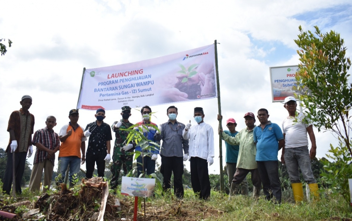 Pertamina Gas ONSA Hijaukan Langkat dan Lestarikan Lingkungan