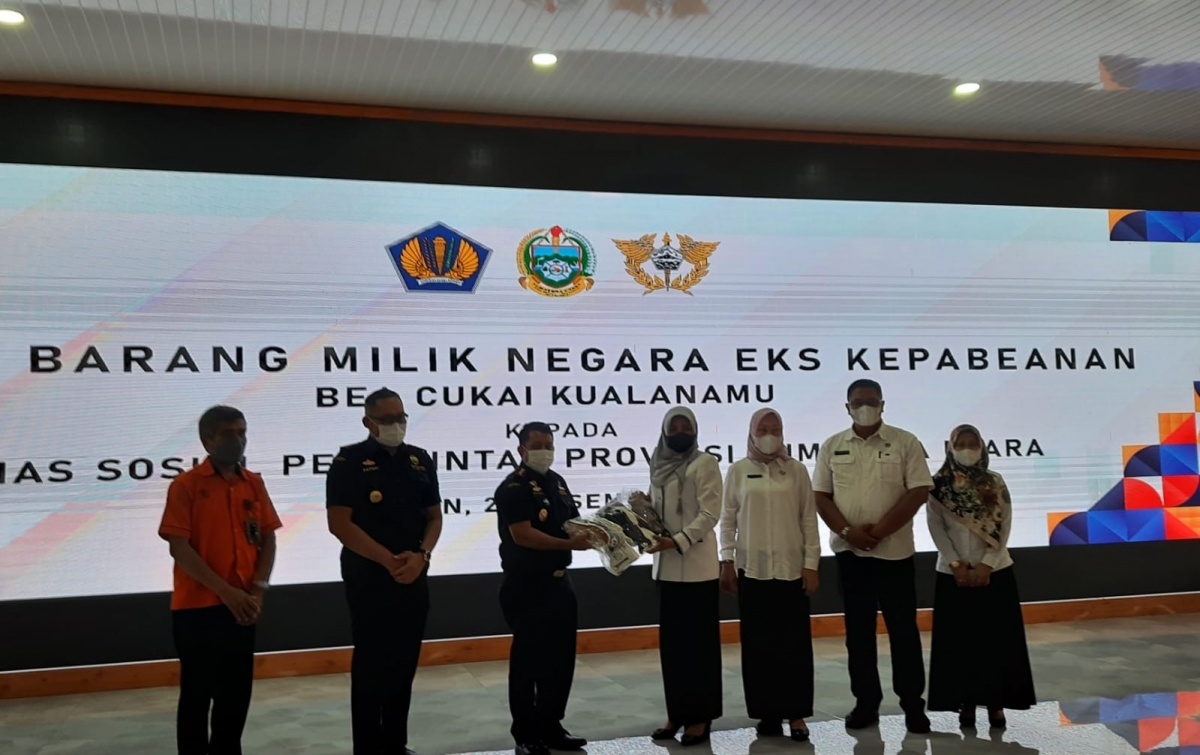 Barang Milik Negara Dihibahkan ke Dinas Sosial Sumut