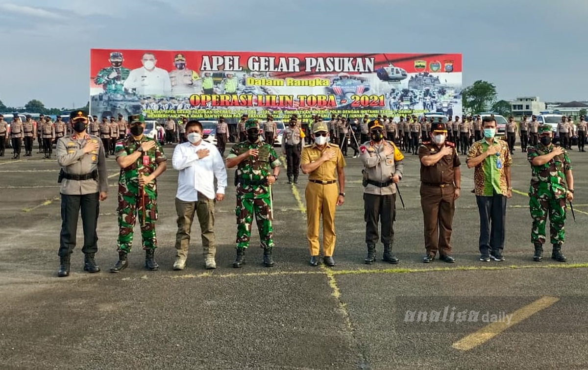 Pimpin Apel Pengamanan, Edy: Tetap Fokus Tekan Kasus Covid-19