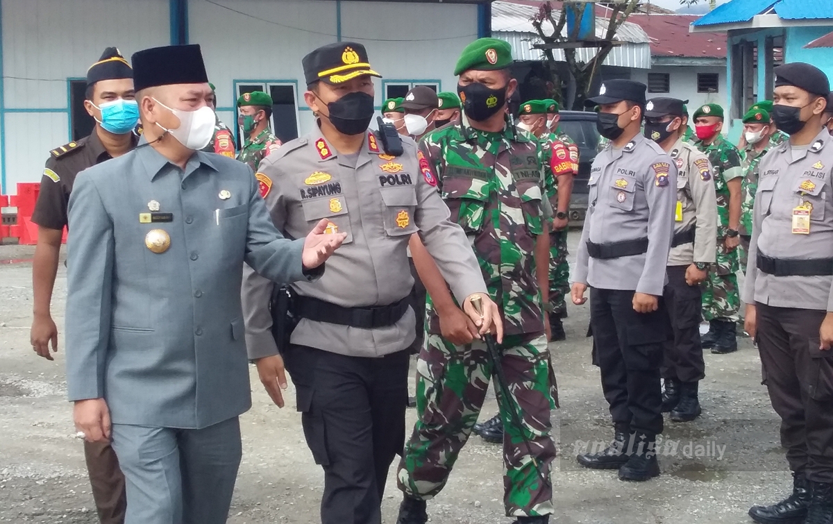 Polres Taput Gelar Apel Pasukan Operasi Lilin Toba 2021 - Sumut ...