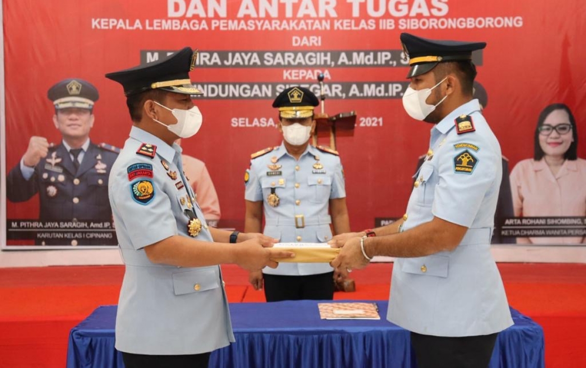 Parlindungan Siregar Jabat Kalapas Klas IIB Siborongborong