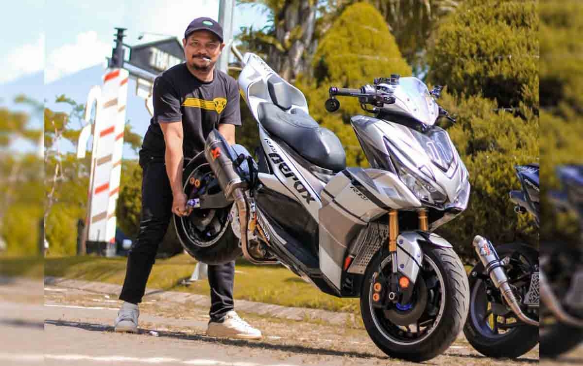 Yamaha Aerox R1M Antarkan Modifikator Asal Malang Sabet Gelar King of MAXI