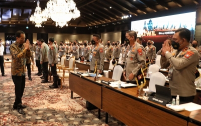 Jokowi Minta Seluruh Kasatwil Antisipasi Varian Omicron