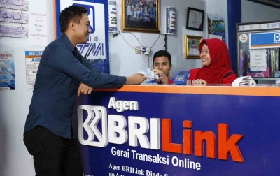Transaksi AgenBRILink Tembus Rp1.000 Triliun, 4 Kali Lipat Nilai Transaksi Uang Elektronik